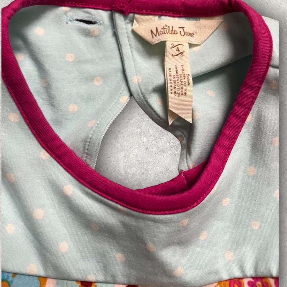 Matilda Jane Floral Tunic, Size 4 - Picture 5 of 9
